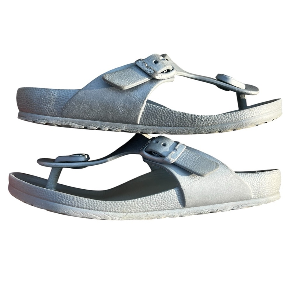 Birkenstock Kids Silver Sandals 2 - Picture 8 of 8